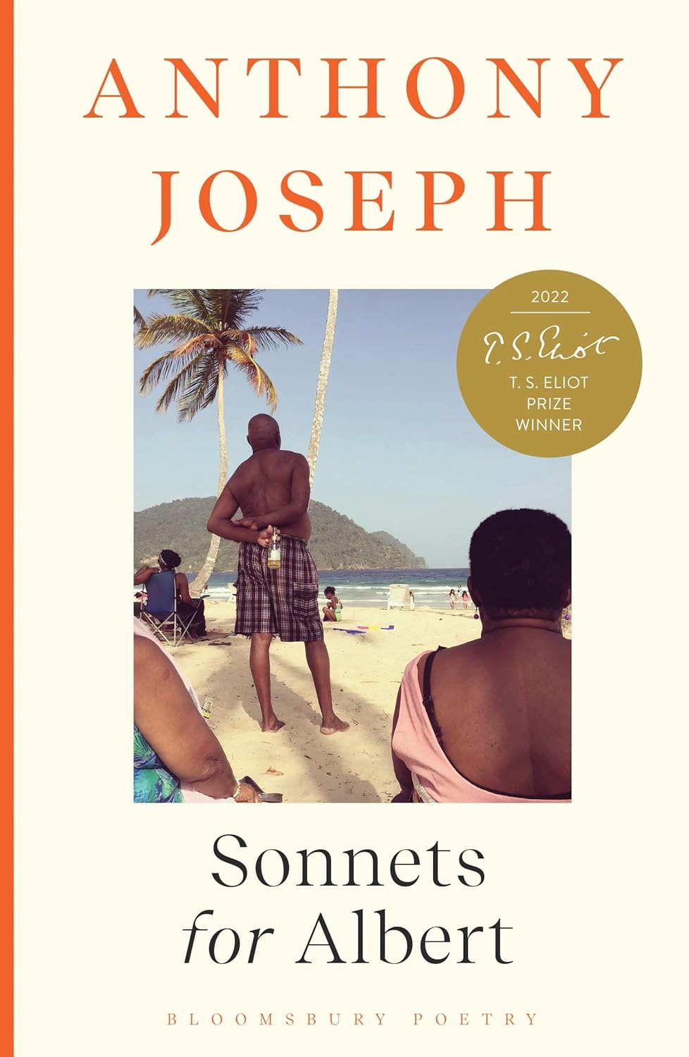 The cover of Anthony Joseph's book 'Sonnets for Albert'
